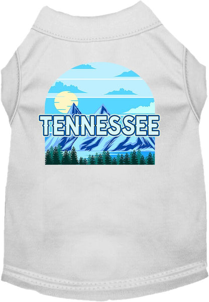 Pet Dog & Cat Screen Printed Shirt for Small to Medium Pets (Sizes XS-XL), "Tennessee Trailblazer"