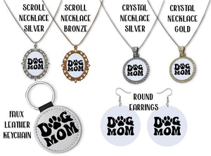 Cavalier King Charles Spaniel Jewelry - Stained Glass Style Necklaces, Earrings and more!