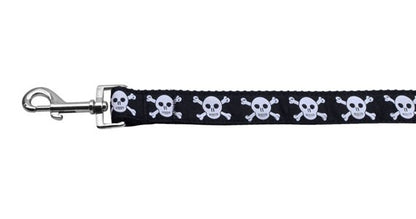 Pet Dog & Cat Nylon Collar or Leash, "Skulls"