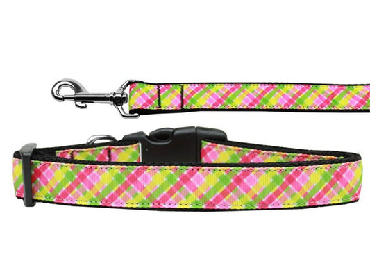 Pet Dog & Cat Nylon Collar or Leash, &quot;Lemondrop&quot;