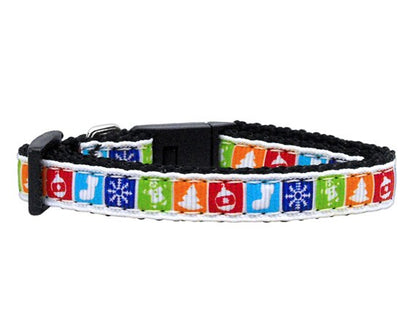 Christmas Nylon Pet Collars and Leashes, "Classic Christmas"