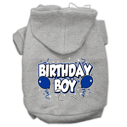 Pet, Dog & Cat Hoodie Screen Printed, "Birthday Boy"