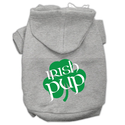 Pet Dog & Cat Hoodie Screen Printed, "Irish Pup"