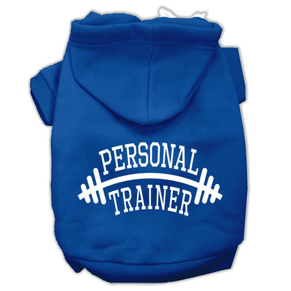 Pet, Dog & Cat Hoodie Screen Printed, "Personal Trainer"