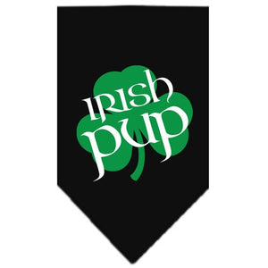 Pet and Dog Bandana Screen Printed, "Irish Pup"