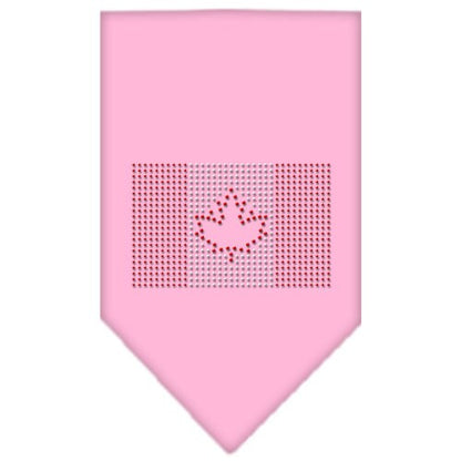 Pet and Dog Bandana Rhinestone, "Canadian Flag"