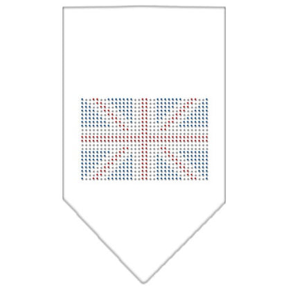 Pet and Dog Bandana Rhinestone, "British Flag"