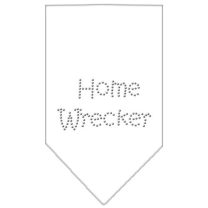 Pet and Dog Bandana Rhinestone, "Home Wrecker"