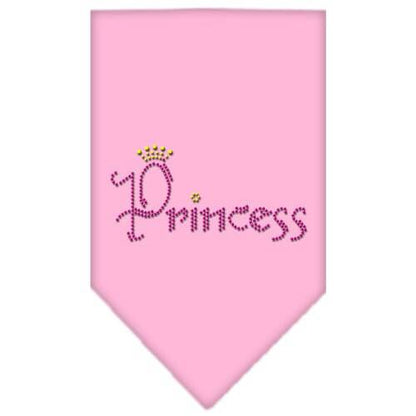 Pet and Dog Bandana Rhinestone, "Princess"