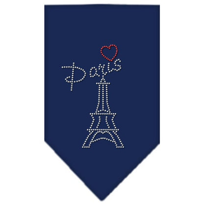 Pet and Dog Bandana Rhinestone, "Paris"