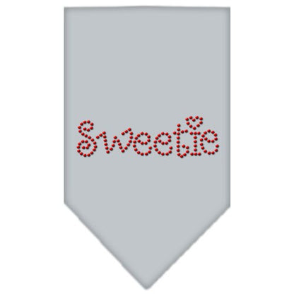 Pet and Dog Bandana Rhinestone, "Sweetie"