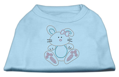 Pet Dog & Cat Shirt Rhinestone, "Bunny"