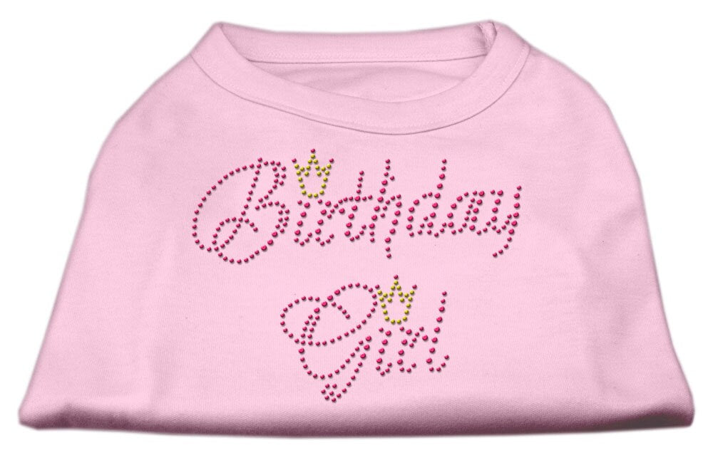 Pet Dog & Cat Shirt Rhinestone,"Birthday Girl"