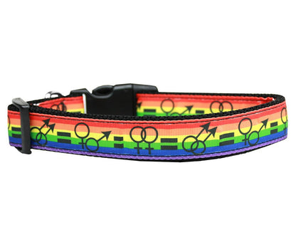 Pet Dog & Cat Nylon Collar or Leash, "Equality"