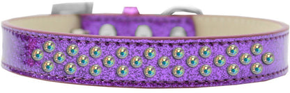 Dog, Puppy & Pet Ice Cream  Collar, "Aurora Borealis Crystal Rimsets Sprinkles"