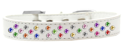 Dog, Puppy & Pet Fashion Collar, "Confetti Crystal Rimsets Sprinkles"