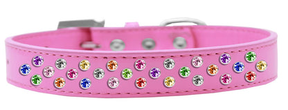 Dog, Puppy & Pet Fashion Collar, "Confetti Crystal Rimsets Sprinkles"